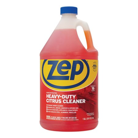 Zep Cleaner/Degreaser, 1 Gal Jug, Liquid, Orange 1046806